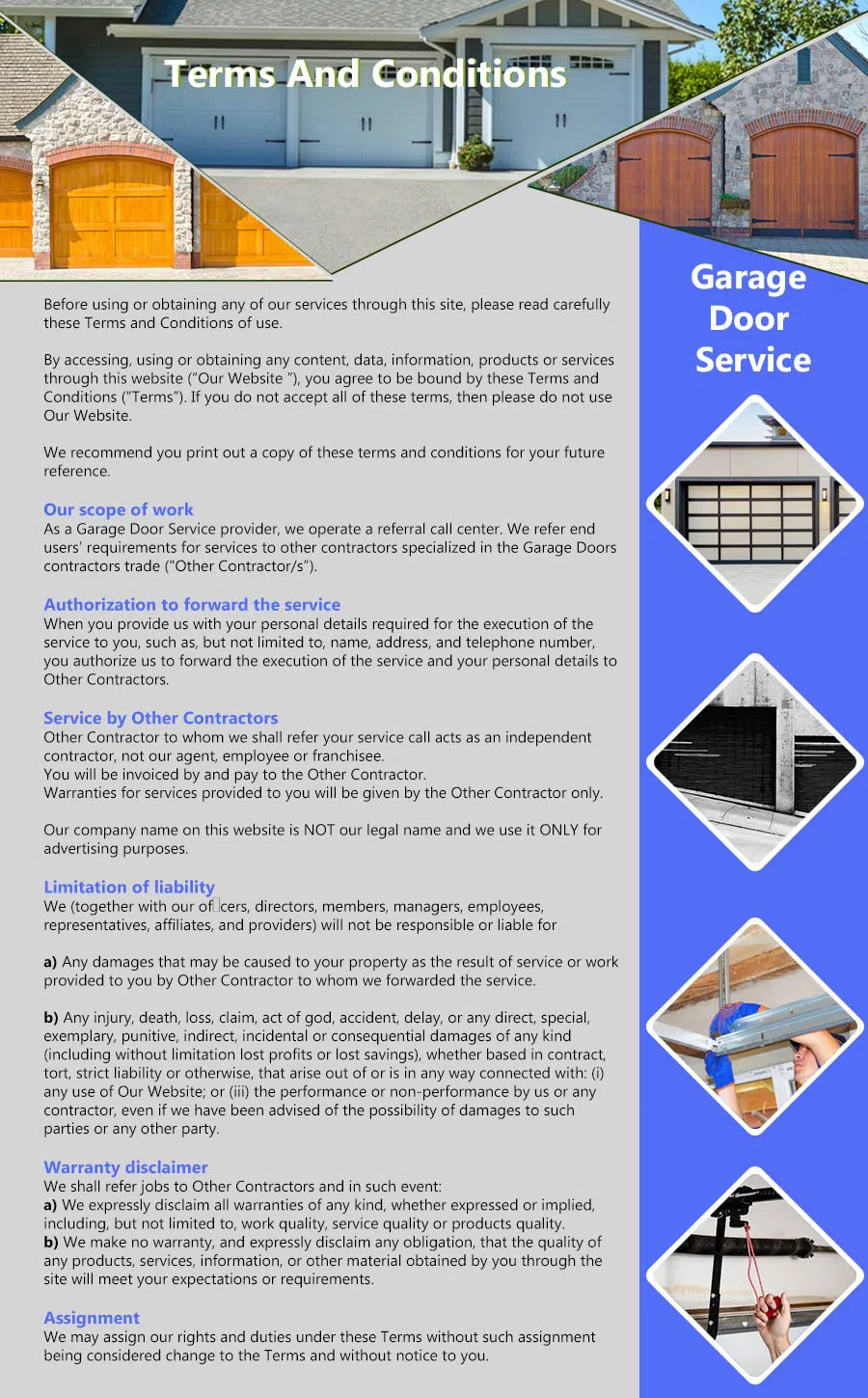 Metro Garage Door Repair Service Newport Beach, CA 949-444-5738